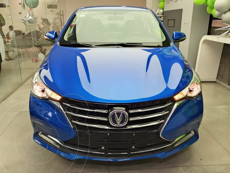 Foto Changan Alsvin 1.5L Aut usado (2024) color Azul financiado en mensualidades(enganche $30,000 mensualidades desde $8,000)