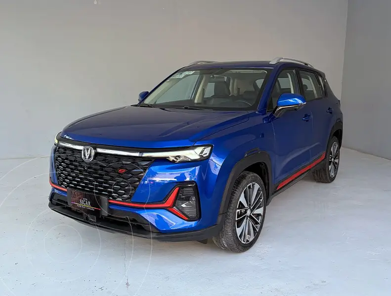 Foto Changan CS35 Plus 1.6L usado (2023) color Azul precio $289,000