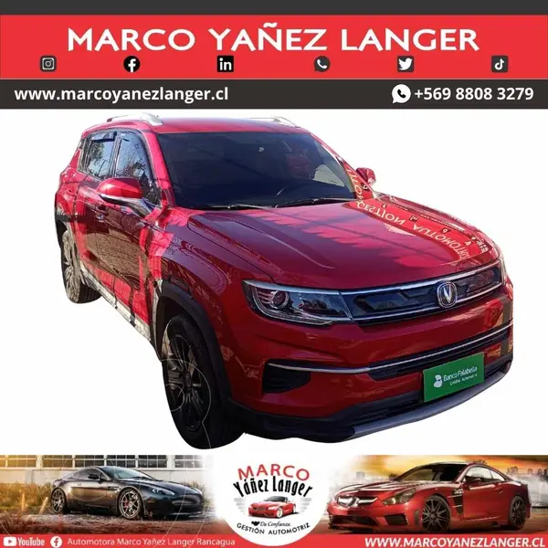 Foto Changan CS35 1.6L Confort usado (2020) color Rojo precio $9.490.000