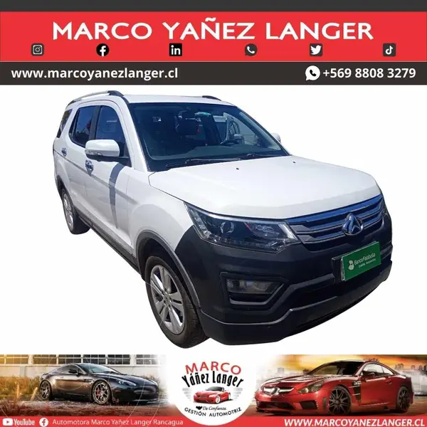 Foto Changan CX70 Luxury usado (2018) color Blanco precio $7.990.000