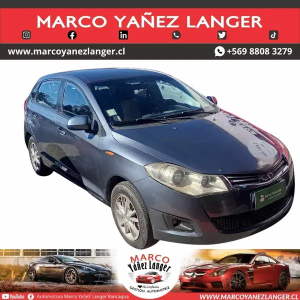 Foto Chery Fulwin 1.5 usado (2014) color Gris precio $4.290.000