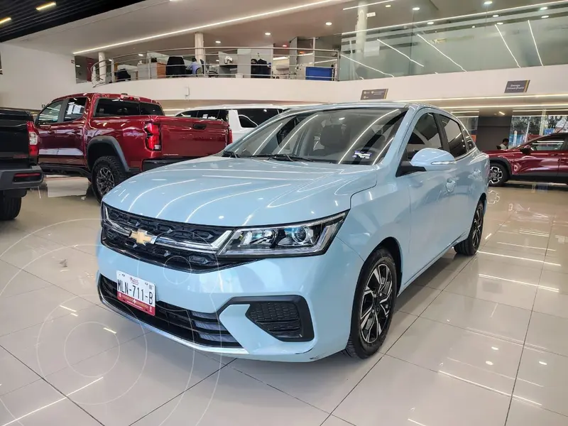 Foto Chevrolet Aveo HB LT Plus usado (2025) color Azul Claro financiado en mensualidades(enganche $73,079 mensualidades desde $7,369)