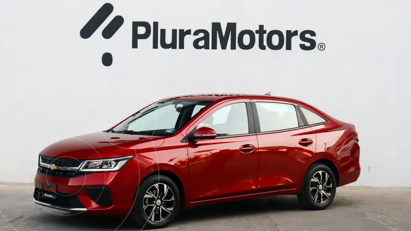 Foto Chevrolet Aveo HB LT Plus usado (2024) color Rojo precio $289,000