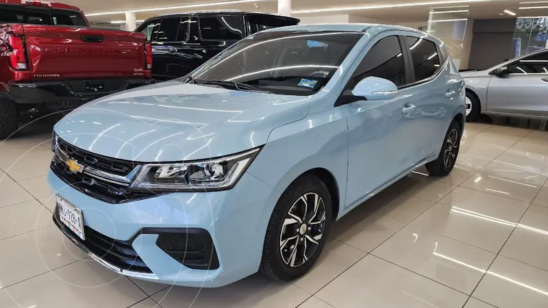 Foto Chevrolet Aveo HB LT Plus usado (2024) color Azul Claro precio $264,499