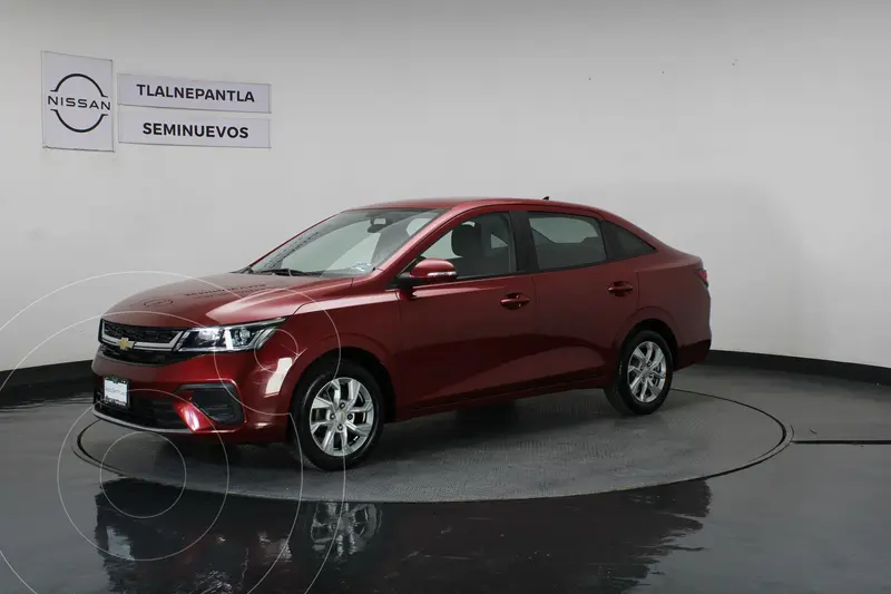 Foto Chevrolet Aveo HB LT usado (2024) color Rojo precio $280,000