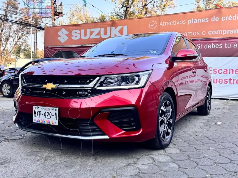 Foto Chevrolet Aveo HB LT Plus usado (2024) color Rojo precio $275,000