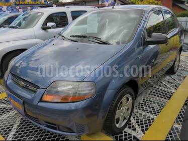 Foto venta Carro usado Chevrolet Aveo 1.6L Ac (2010) color Azul precio $19.900.000