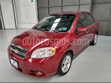 Foto Chevrolet Aveo 4P TM5 A/AC VE F. NIEBLA BA ABS MP3 RA-15 usado (2011) color Rojo precio $100,000