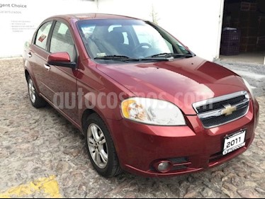 Foto venta Auto usado Chevrolet Aveo AVEO 4PTS ELEGANCE (2011) color Rojo precio $90,000