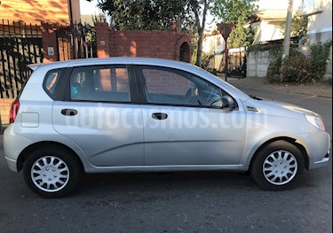 Chevrolet Aveo LS 1.4 5P usado (2012) color Gris precio $3.500.000