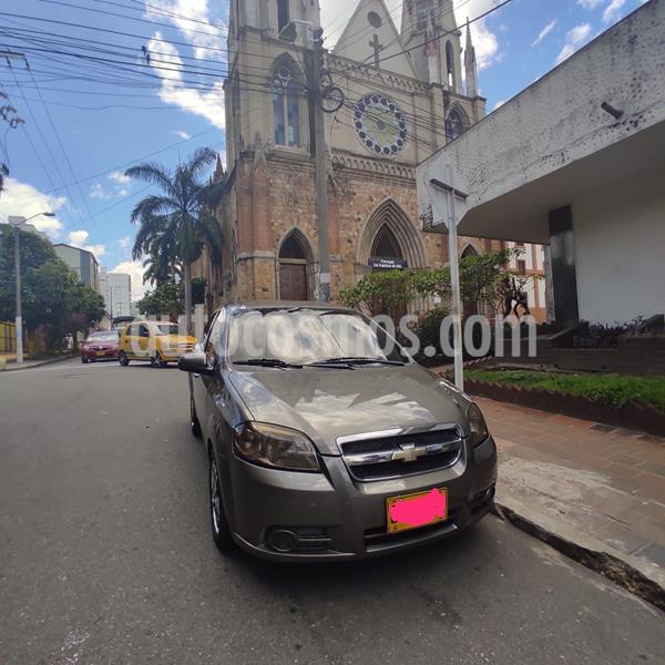 foto Chevrolet Aveo Sedan 1.4L AA usado (2012) color Gris precio $21.900.000