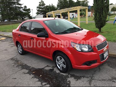 Chevrolet Aveo LS Aut usado (2015) color Rojo precio $105,000
