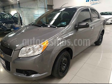Foto venta Auto usado Chevrolet Aveo LT Aut (2012) color Gris precio $94,000