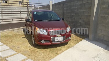 foto Chevrolet Aveo LT Plus usado (2013) color Rojo Merlot precio $105,000