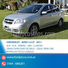 Foto venta Auto usado Chevrolet Aveo LT (2011) color Gris Claro precio $210.000