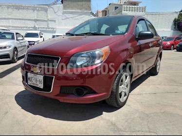 Foto venta Auto usado Chevrolet Aveo LT (2015) color Vino Tinto precio $119,000