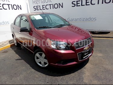Foto venta Auto usado Chevrolet Aveo LT (2015) color Rojo Tinto precio $120,000