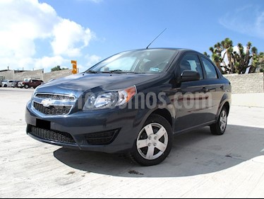 Chevrolet Aveo LS usado (2018) color Azul Acero precio $159,000