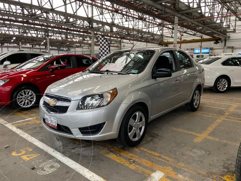 Foto Chevrolet Aveo LT usado (2017) color Plata financiado en mensualidades(enganche $43,000 mensualidades desde $3,750)