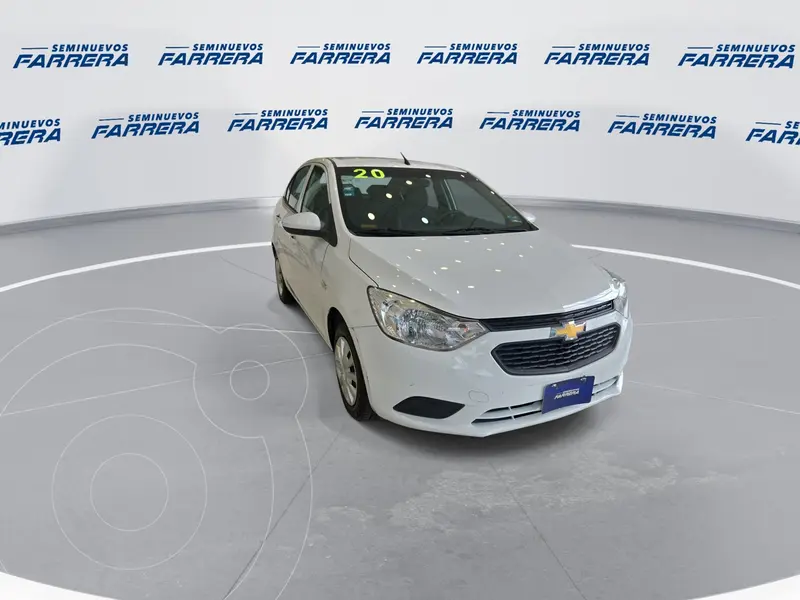 Foto Chevrolet Aveo LS usado (2020) color Blanco precio $182,000