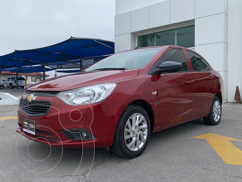 Foto Chevrolet Aveo LT usado (2020) color Rojo financiado en mensualidades(enganche $20,000 mensualidades desde $6,400)