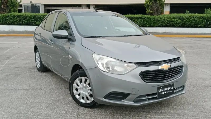 Foto Chevrolet Aveo LS Aut usado (2023) color Gris financiado en mensualidades(enganche $50,114 mensualidades desde $5,766)