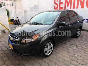 foto Chevrolet Aveo 4P LT AT A/AC. VE BA ABS R-15 usado (2017) color Gris precio $128,000
