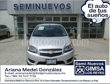 foto Chevrolet Aveo LS MANUAL usado (2018) color Plata precio $145,000