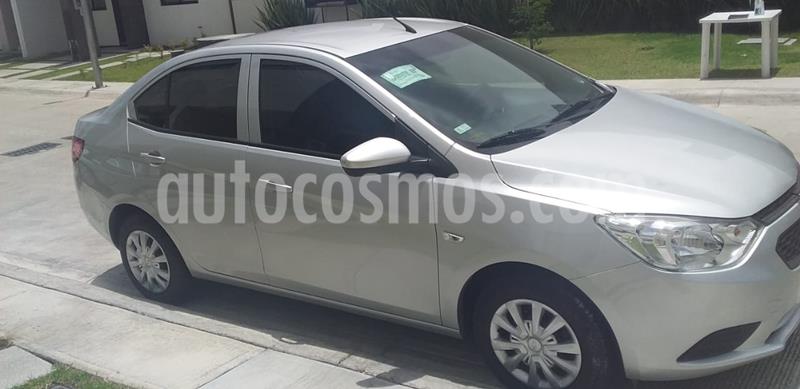 Chevrolet Aveo LT Bolsas de Aire y ABS Aut (Nuevo) usado (2018) color Plata Brillante precio $135,000