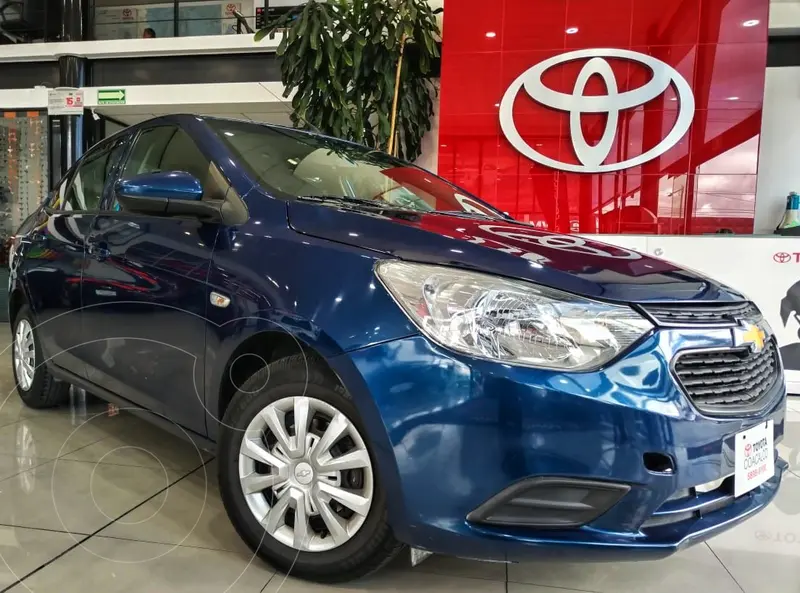 Foto Chevrolet Aveo LS Aut usado (2023) color Azul financiado en mensualidades(enganche $86,944 mensualidades desde $3,735)