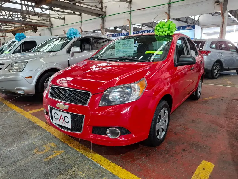 Foto Chevrolet Aveo LT Aut usado (2016) color Rojo Victoria financiado en mensualidades(enganche $41,000 mensualidades desde $4,700)