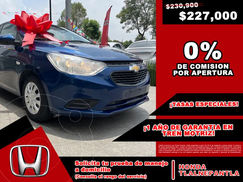Foto Chevrolet Aveo LS Aut usado (2023) color Azul precio $227,000