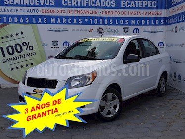 foto Chevrolet Aveo LT Aut usado (2016) color Blanco precio $139,000