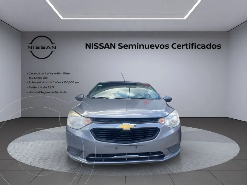 Foto Chevrolet Aveo LS usado (2022) color Gris financiado en mensualidades(enganche $73,863 mensualidades desde $3,525)