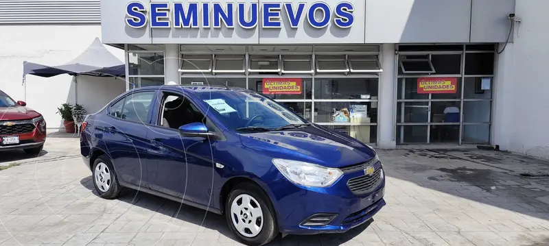 Foto Chevrolet Aveo LS usado (2022) color Azul financiado en mensualidades(enganche $48,578 mensualidades desde $6,315)