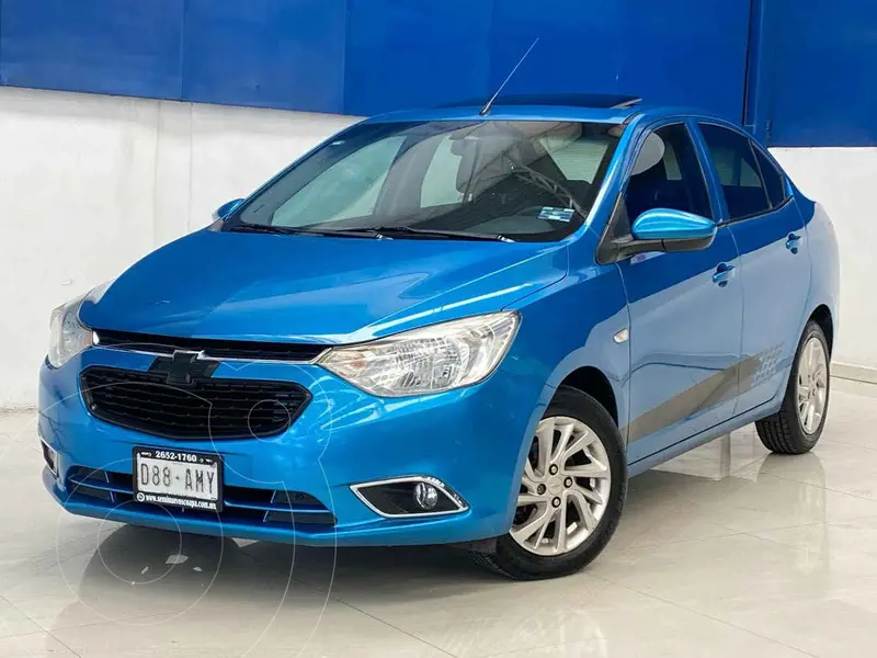Foto Chevrolet Aveo LTZ Aut usado (2018) color Azul financiado en mensualidades(enganche $51,250 mensualidades desde $3,684)
