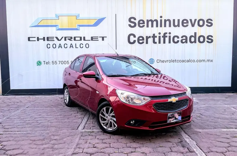 Foto Chevrolet Aveo LT usado (2018) color Rojo precio $175,000