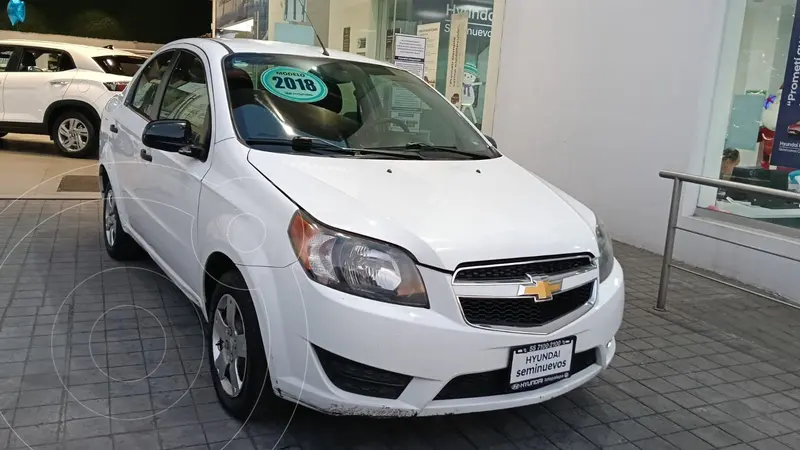 Foto Chevrolet Aveo LS usado (2018) color Blanco precio $149,900