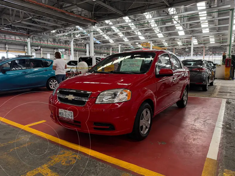 Foto Chevrolet Aveo LS usado (2009) color Rojo precio $103,800