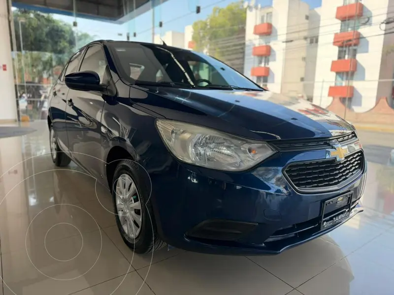 Foto Chevrolet Aveo LS usado (2022) color Azul Marino financiado en mensualidades(enganche $63,879 mensualidades desde $4,256)