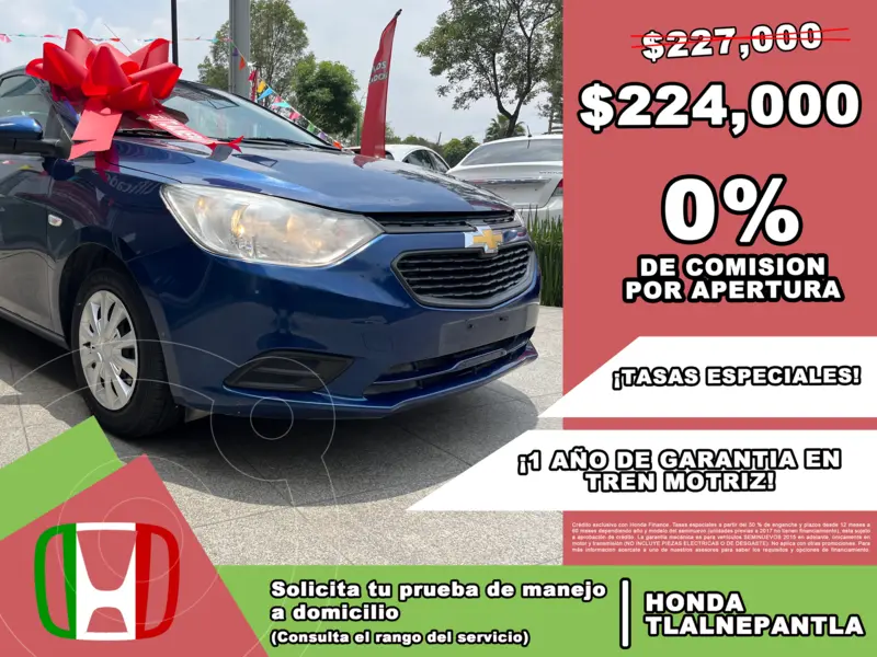 Foto Chevrolet Aveo LS Aut usado (2023) color Azul precio $224,000