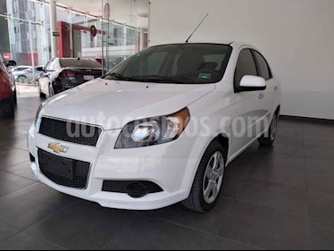 Chevrolet Aveo 4p LS L4/1.6 Man usado (2017) color Blanco precio $149,000