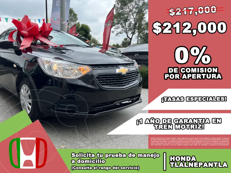 Foto Chevrolet Aveo LS usado (2023) color Negro precio $212,000
