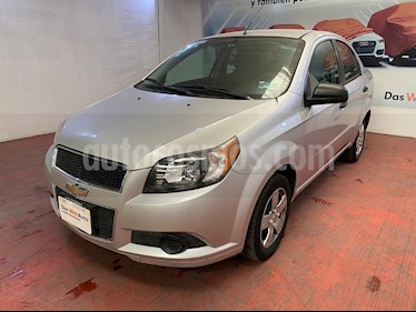 Chevrolet Aveo LS usado (2015) color Plata Brillante precio $110,000