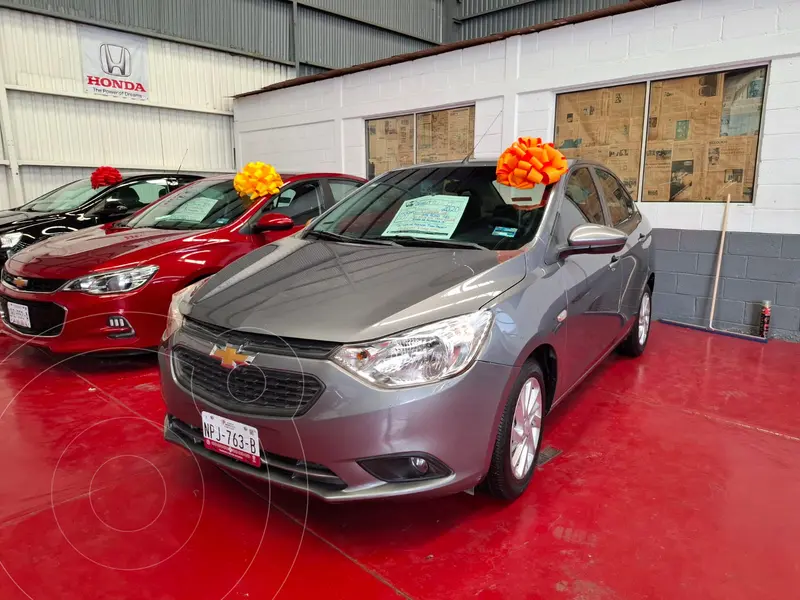 Foto Chevrolet Aveo LT usado (2020) color Gris financiado en mensualidades(enganche $47,400 mensualidades desde $4,300)