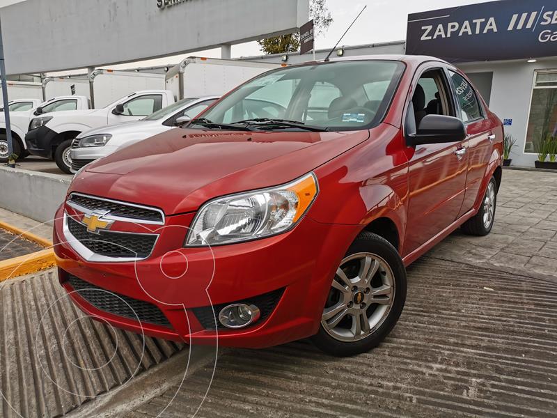 Foto Chevrolet Aveo LTZ usado (2018) color Rojo financiado en mensualidades(enganche $42,000 mensualidades desde $4,126)