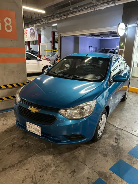 Foto Chevrolet Aveo LS Aut usado (2019) color Azul precio $187,000