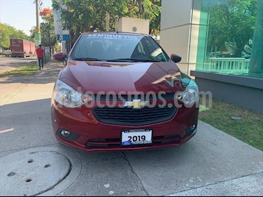 foto Chevrolet Aveo LT Aut usado (2019) color Rojo precio $185,000