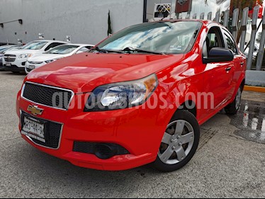Chevrolet Aveo LS usado (2014) color Rojo precio $110,000