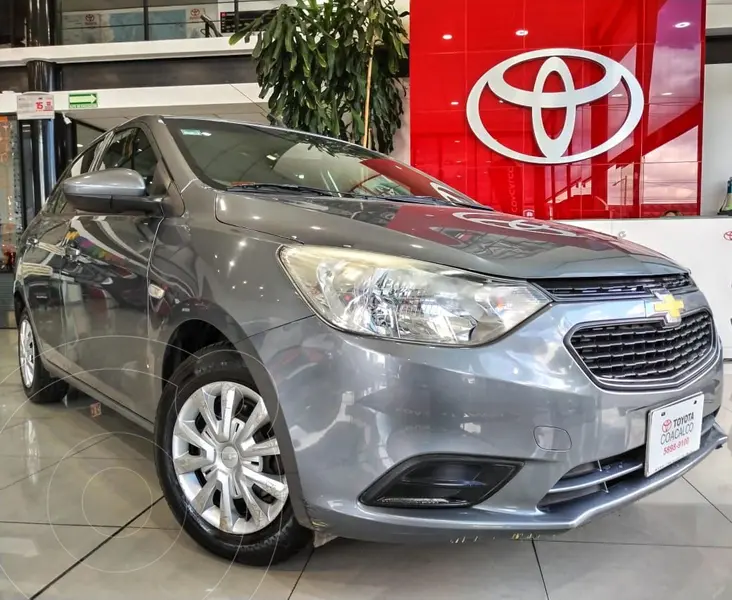 Foto Chevrolet Aveo LS Aut usado (2022) color Gris Oscuro financiado en mensualidades(enganche $91,542 mensualidades desde $3,933)